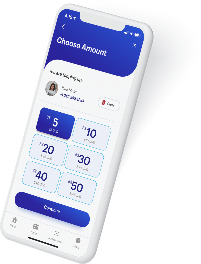 Island Pay For Customers